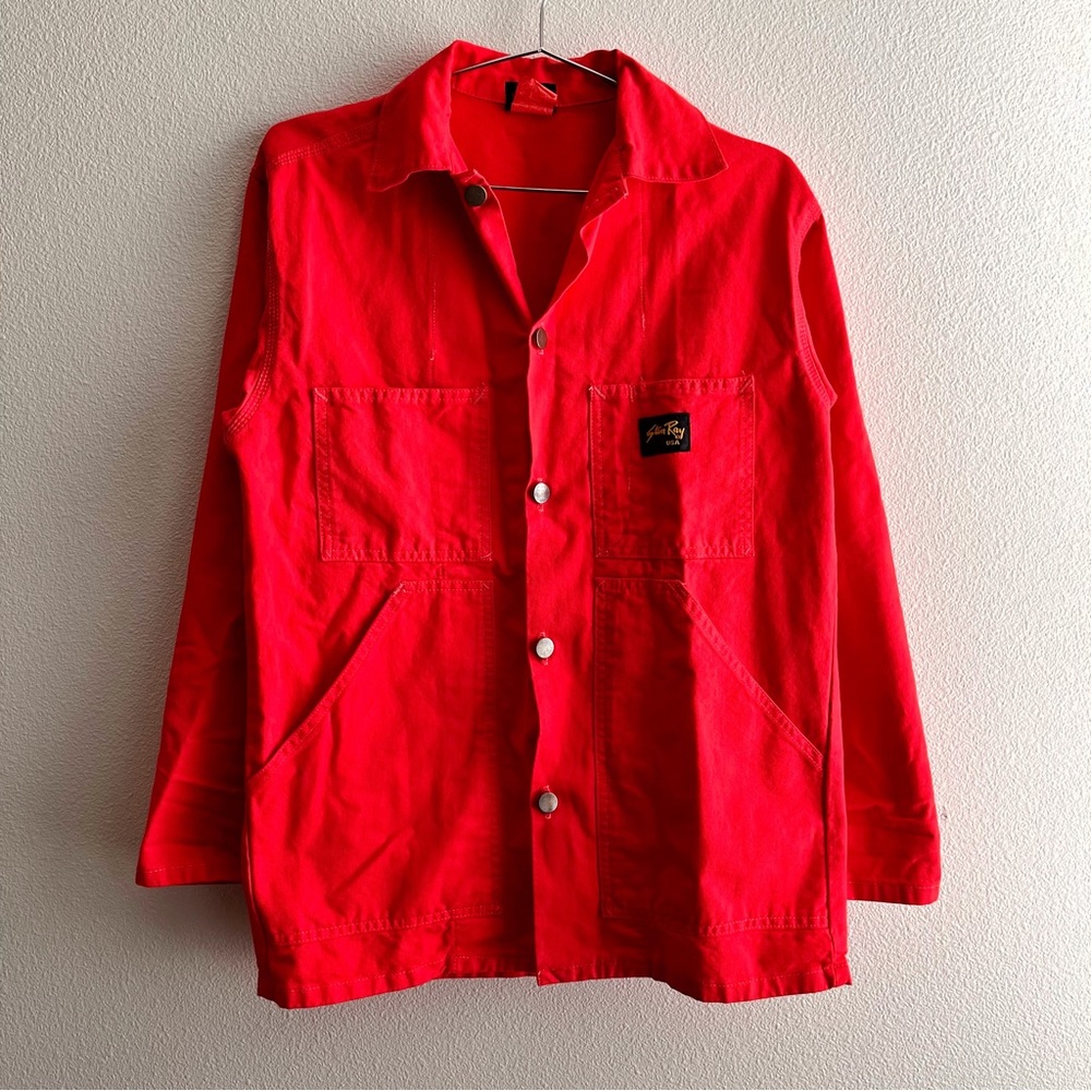 Stan Ray Button-Front Shop Jacket